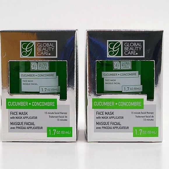 Premium Cucumber Gel Face Mask - Set of 2 X 1.7oz - Picture 2 of 4